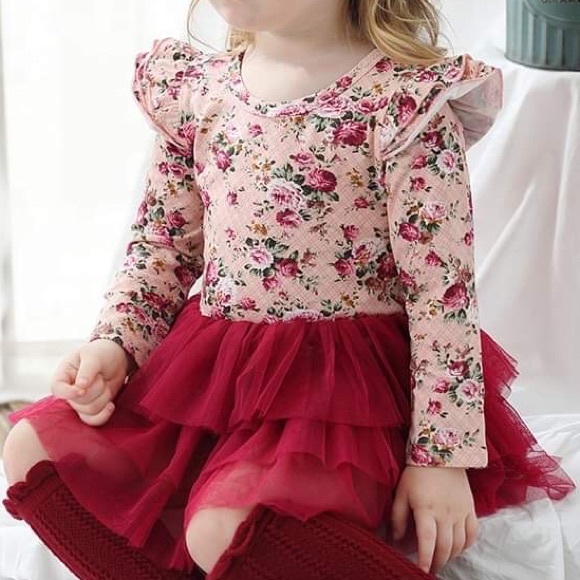 Other - Ruffle tulle dress for 1-3 Years old